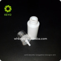 30ml white cosmetic bottle glass bottle glass pump bottle